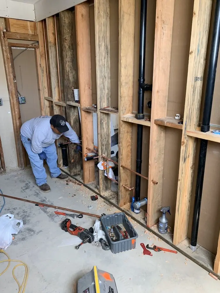Commercial rough-in plumbing for Gas Line Repair in Yarmouth Port